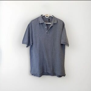 Men's Blue Polo Shirt or Grey